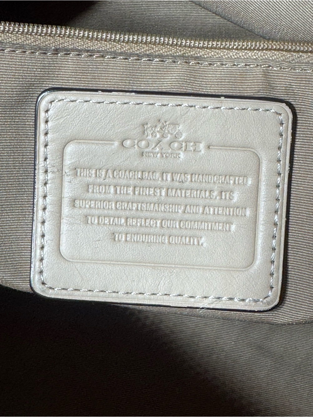 Coach Raspberry Leather Satchel - Picture 8 of 8